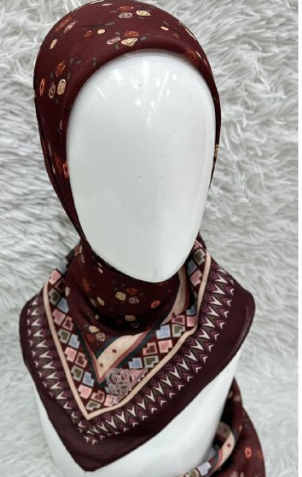 KOLEKSI BAWAL RABIHA COTTON PREMIUM PRINTED CORAK