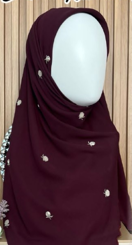 BAWAL KOREAN CHIFFON SULAM